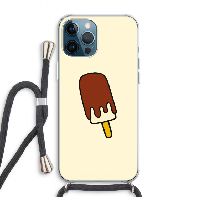 Frisco: iPhone 12 Pro Max Transparant Hoesje met koord