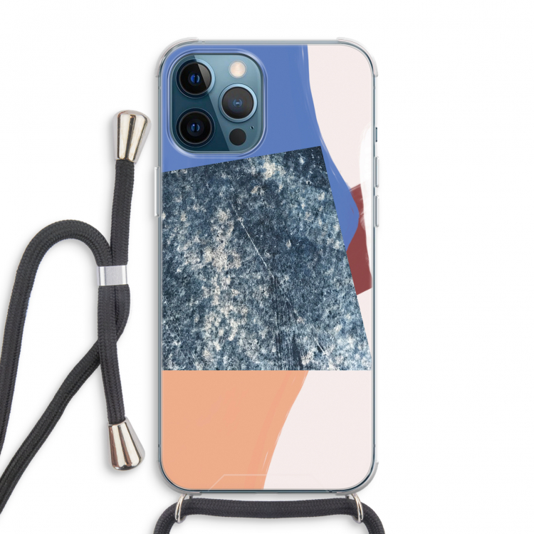 Billy: iPhone 12 Pro Max Transparant Hoesje met koord