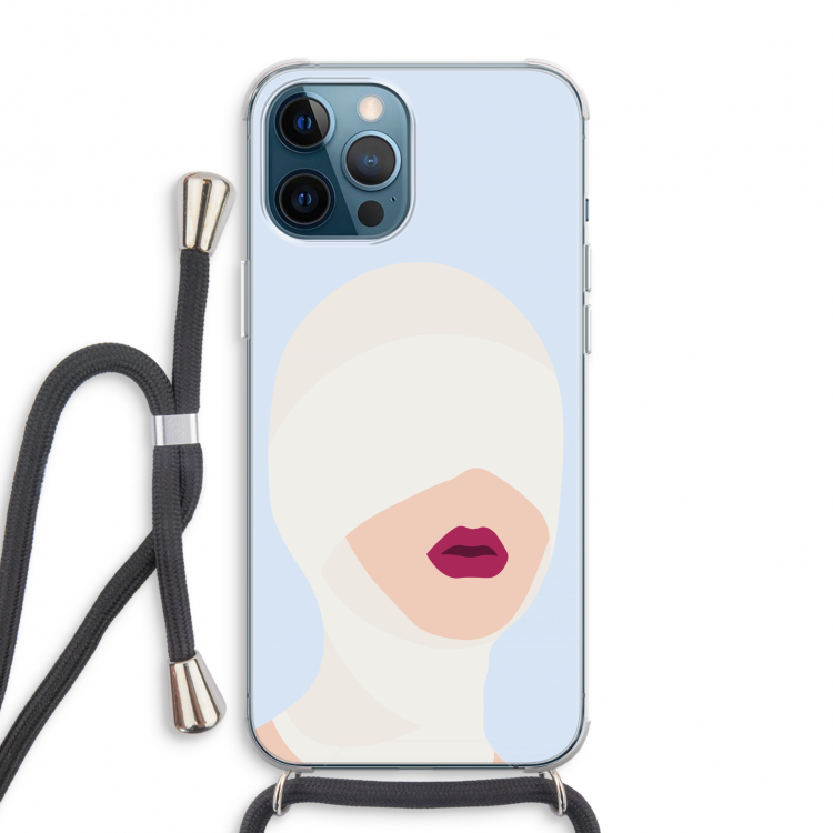Incognito: iPhone 12 Pro Max Transparant Hoesje met koord