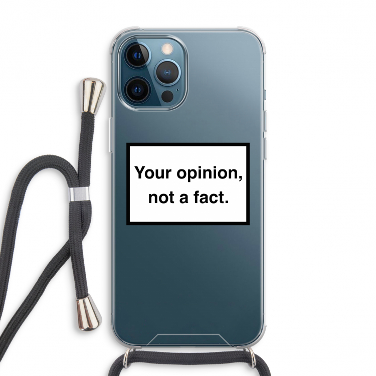 Your opinion: iPhone 12 Pro Max Transparant Hoesje met koord