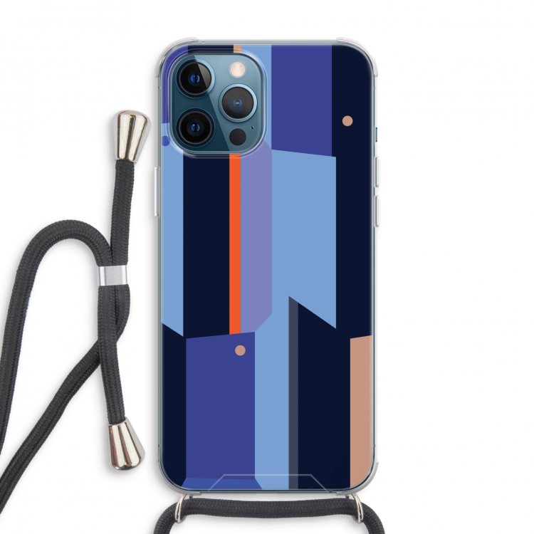 Gestalte 3: iPhone 12 Pro Max Transparant Hoesje met koord