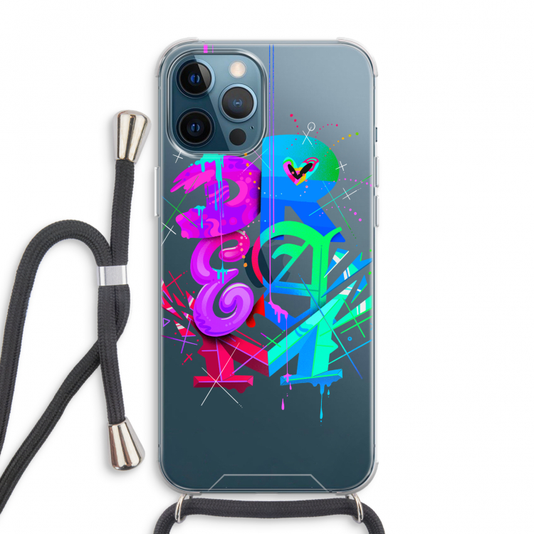 Dream: iPhone 12 Pro Max Transparant Hoesje met koord