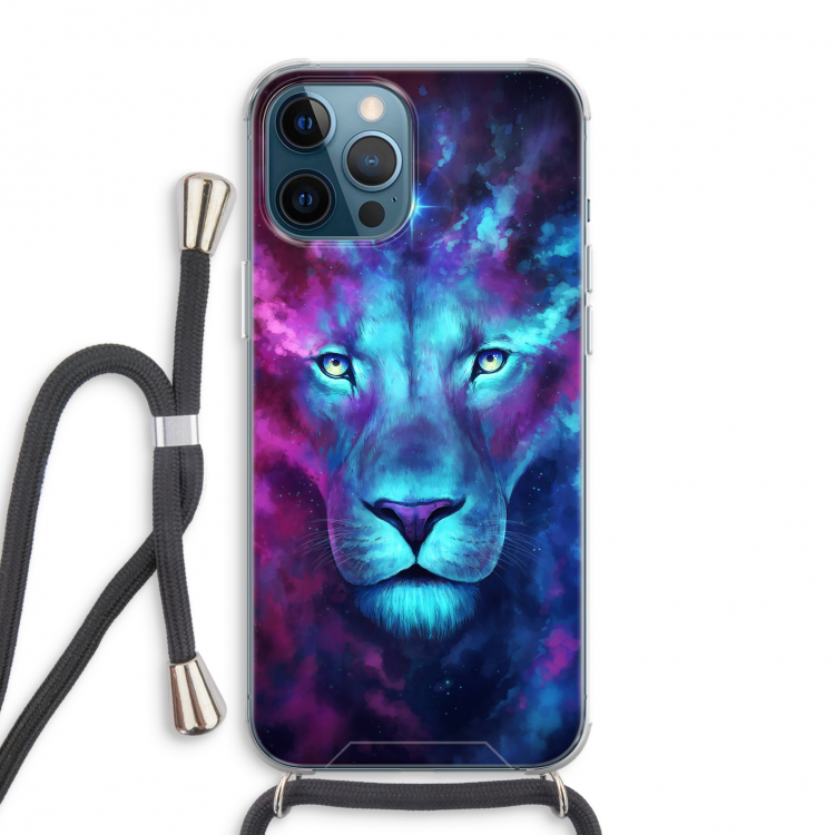 Firstborn: iPhone 12 Pro Max Transparant Hoesje met koord
