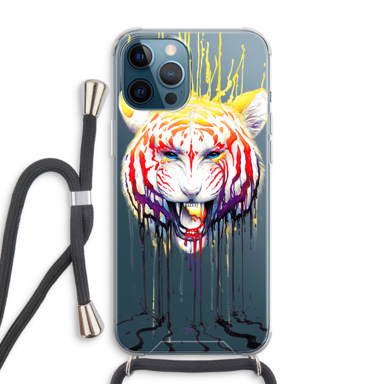 Fading: iPhone 12 Pro Max Transparant Hoesje met koord