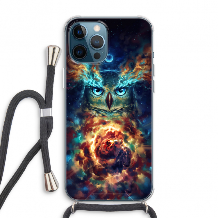 Aurowla: iPhone 12 Pro Max Transparant Hoesje met koord