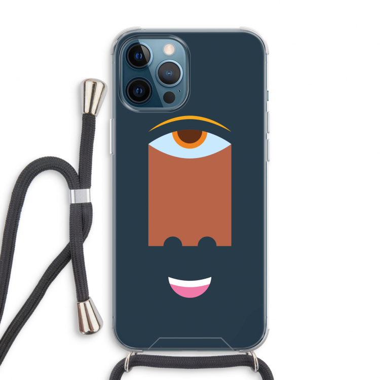 Mono M: iPhone 12 Pro Max Transparant Hoesje met koord