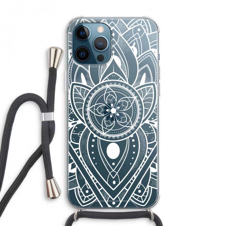 It's Complicated: iPhone 12 Pro Max Transparant Hoesje met koord