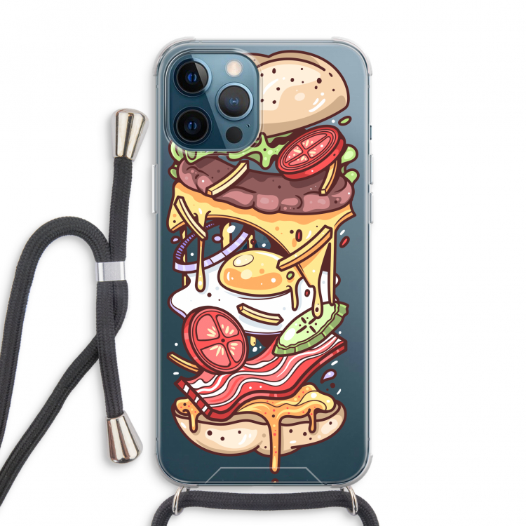 Diet Coke Please: iPhone 12 Pro Max Transparant Hoesje met koord