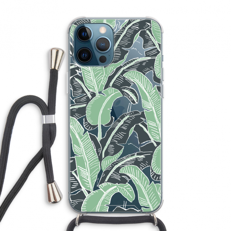 This Sh*t Is Bananas: iPhone 12 Pro Max Transparant Hoesje met koord
