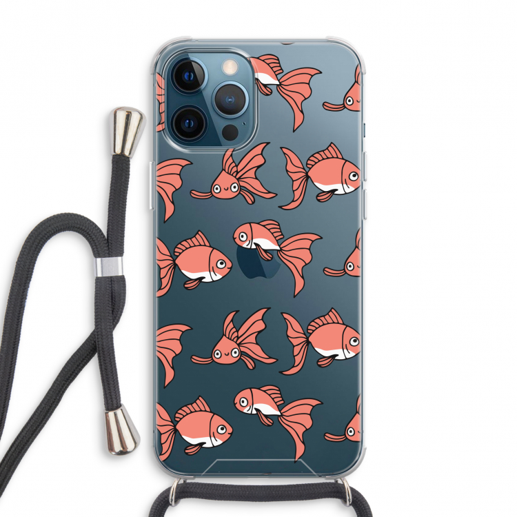 Blub: iPhone 12 Pro Max Transparant Hoesje met koord