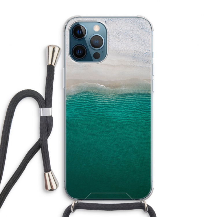 Stranded: iPhone 12 Pro Max Transparant Hoesje met koord