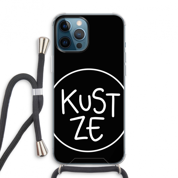 KUST ZE: iPhone 12 Pro Max Transparant Hoesje met koord