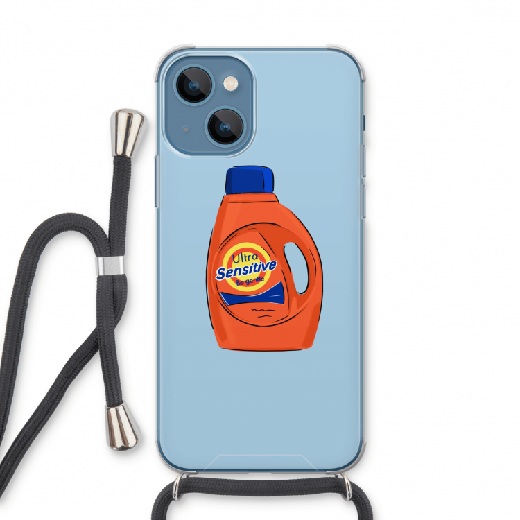 Ultra Sensitive: iPhone 13 Transparant Hoesje met koord