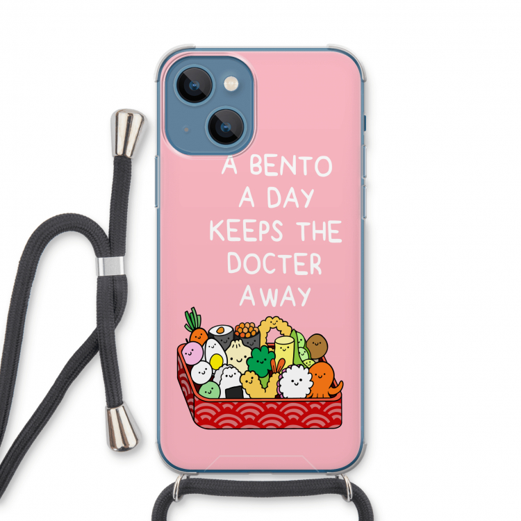 Bento a day: iPhone 13 Transparant Hoesje met koord