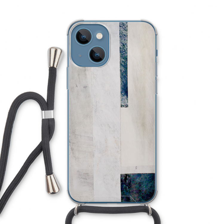 Meet you there: iPhone 13 Transparant Hoesje met koord