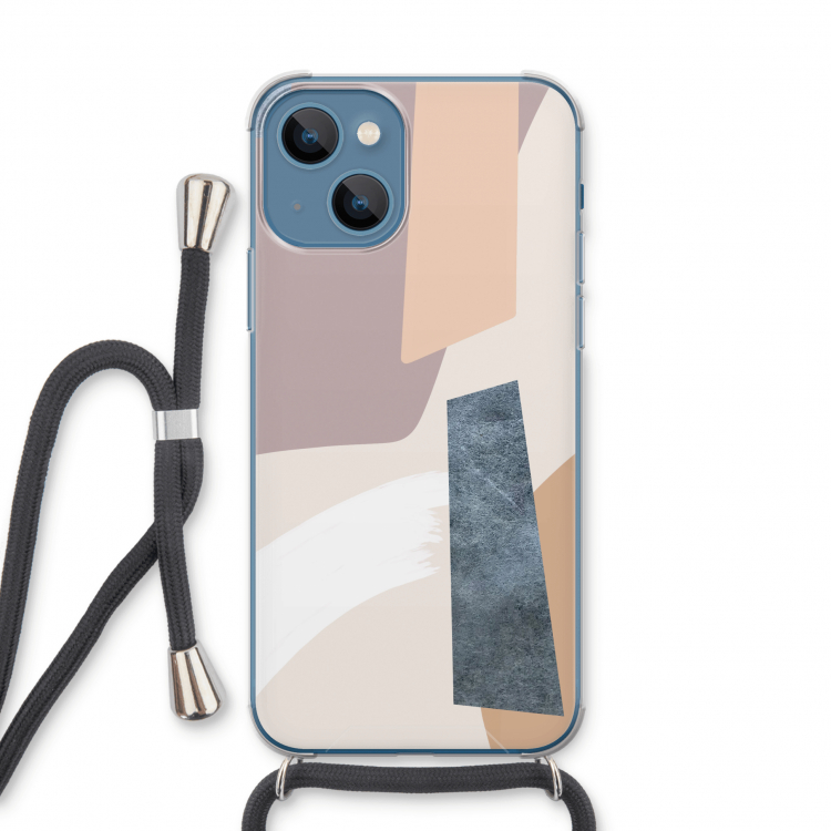 Luca: iPhone 13 Transparant Hoesje met koord