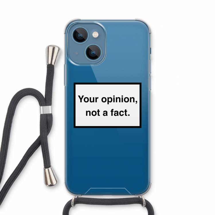 Your opinion: iPhone 13 Transparant Hoesje met koord