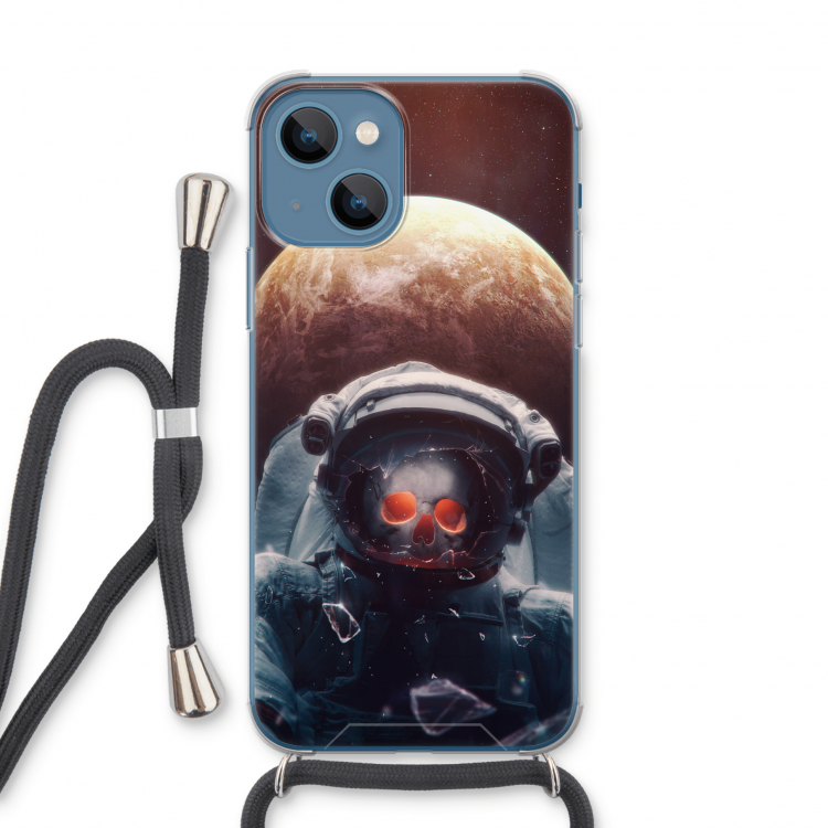Voyager: iPhone 13 Transparant Hoesje met koord