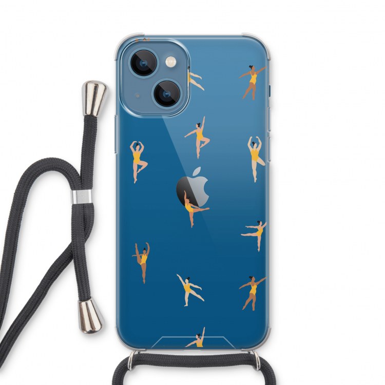 Dans #2: iPhone 13 Transparant Hoesje met koord