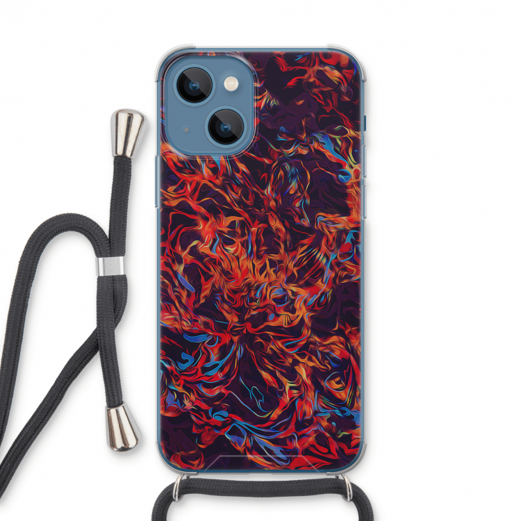 Lucifer: iPhone 13 Transparant Hoesje met koord