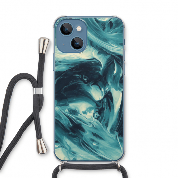 Dreaming About Whales: iPhone 13 Transparant Hoesje met koord