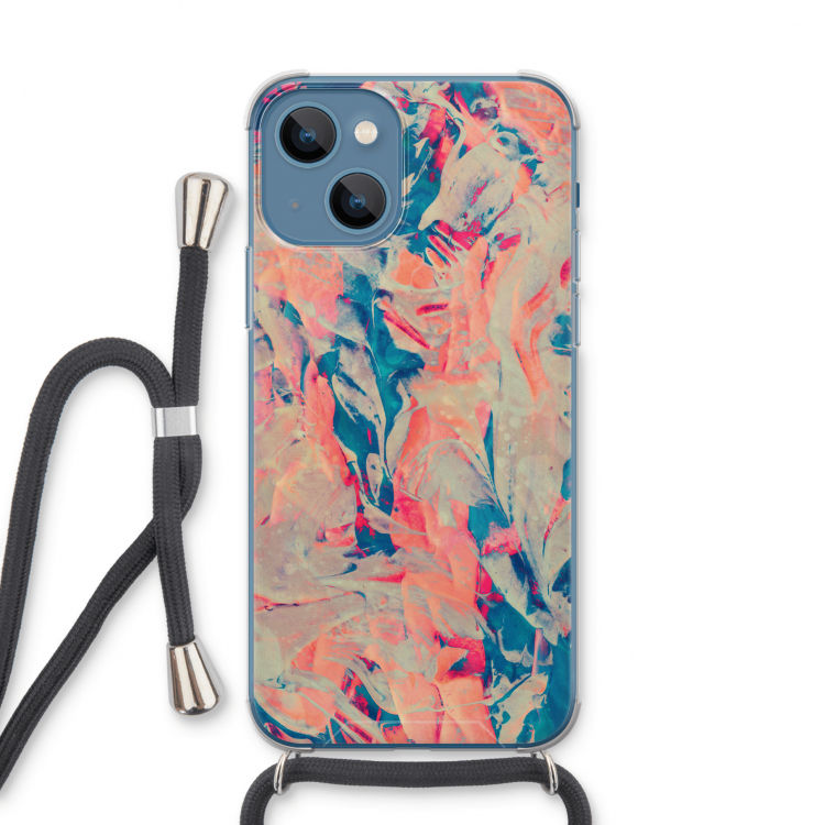Alone: iPhone 13 Transparant Hoesje met koord
