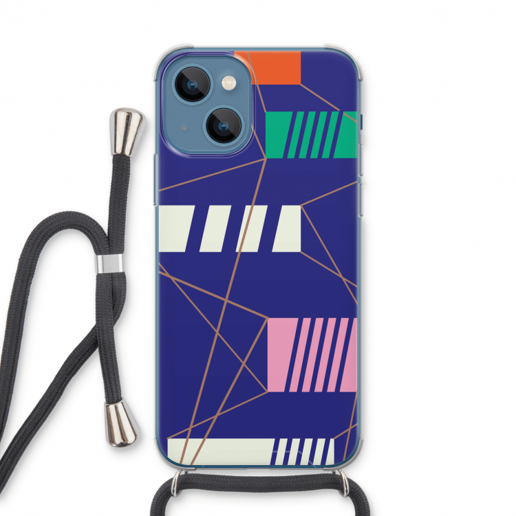 Gestalte 5: iPhone 13 Transparant Hoesje met koord