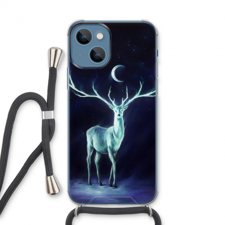 Nightbringer: iPhone 13 Transparant Hoesje met koord