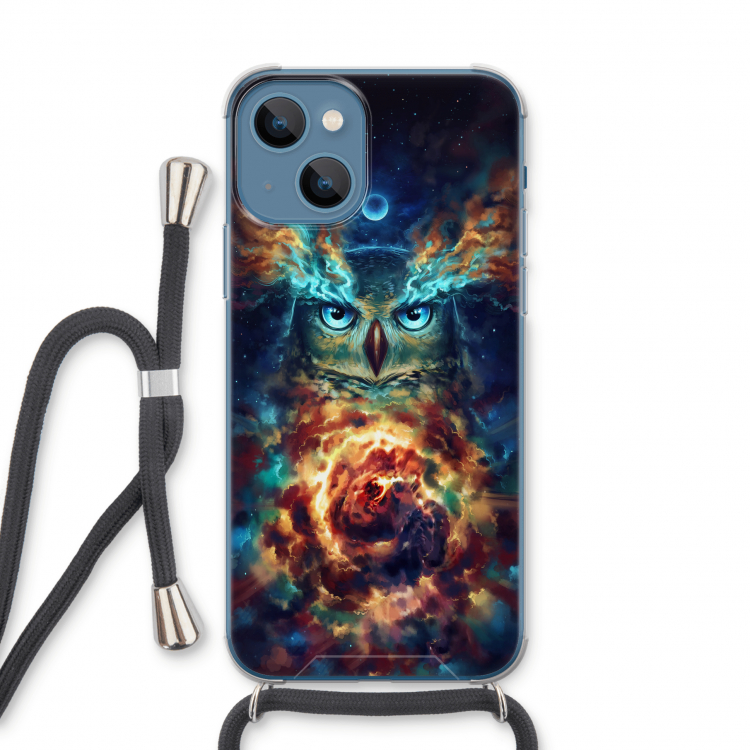 Aurowla: iPhone 13 Transparant Hoesje met koord