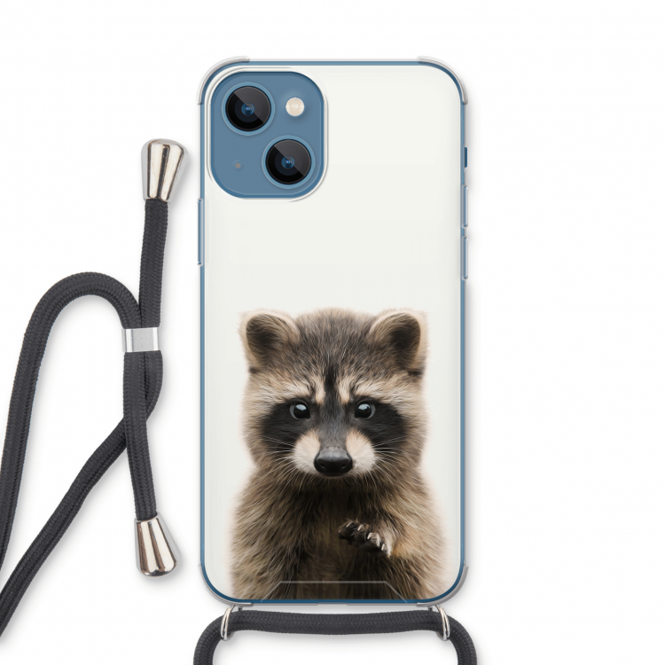 Rocco: iPhone 13 Transparant Hoesje met koord