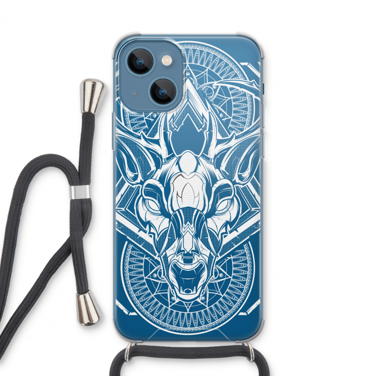 Oh Deer: iPhone 13 Transparant Hoesje met koord