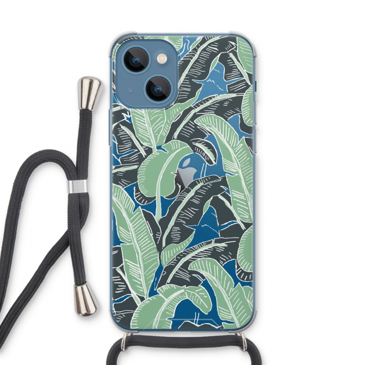 This Sh*t Is Bananas: iPhone 13 Transparant Hoesje met koord