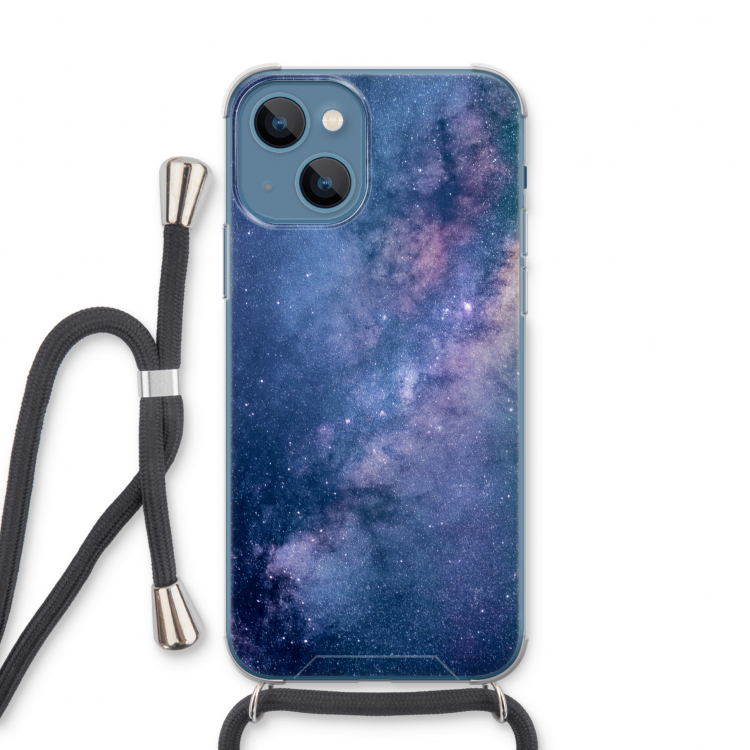 Nebula: iPhone 13 Transparant Hoesje met koord