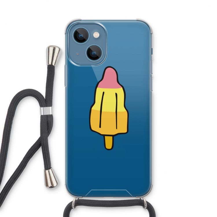 Raketijsje: iPhone 13 Transparant Hoesje met koord