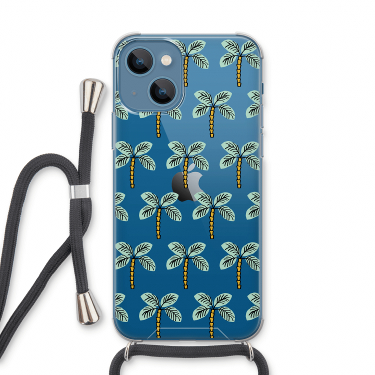 Paradise: iPhone 13 Transparant Hoesje met koord