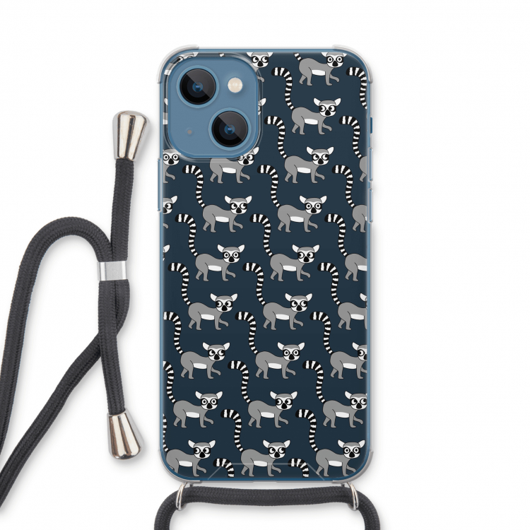 Makis: iPhone 13 Transparant Hoesje met koord