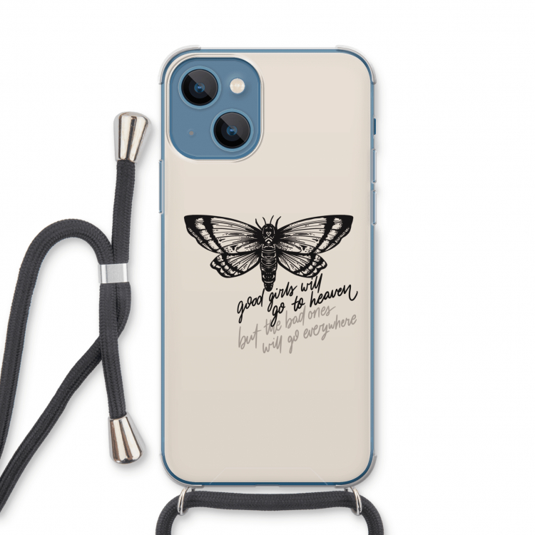 Good or bad: iPhone 13 Transparant Hoesje met koord