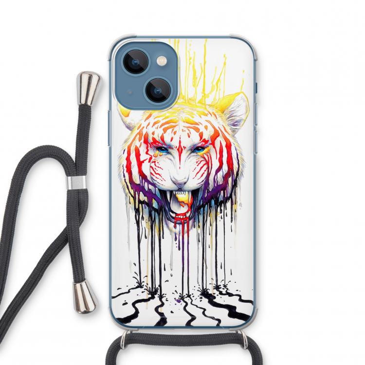 Fading: iPhone 13 mini Transparant Hoesje met koord