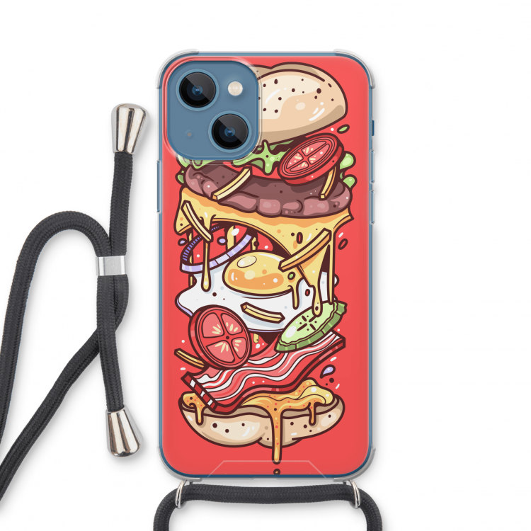 Diet Coke Please: iPhone 13 mini Transparant Hoesje met koord