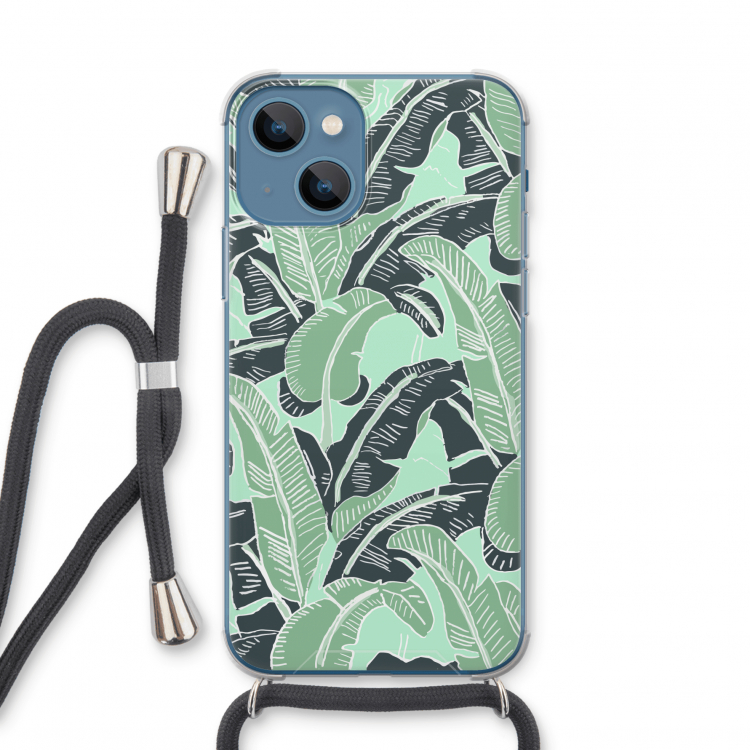 This Sh*t Is Bananas: iPhone 13 mini Transparant Hoesje met koord