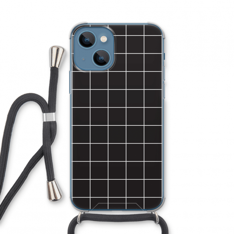 Rooster 2: iPhone 13 mini Transparant Hoesje met koord