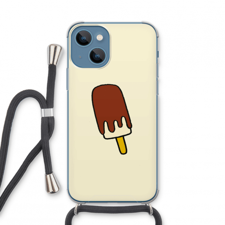 Frisco: iPhone 13 mini Transparant Hoesje met koord