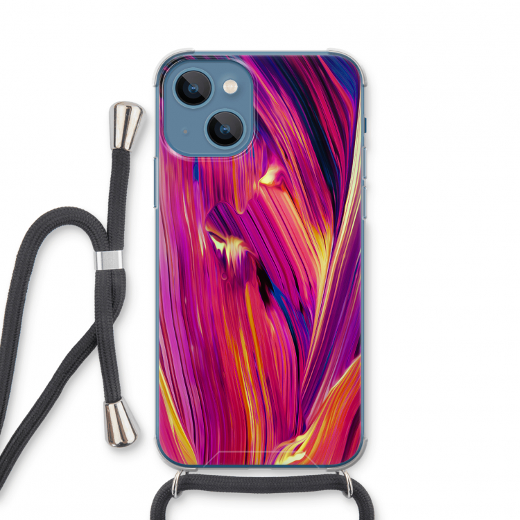 Phoenix: iPhone 13 mini Transparant Hoesje met koord