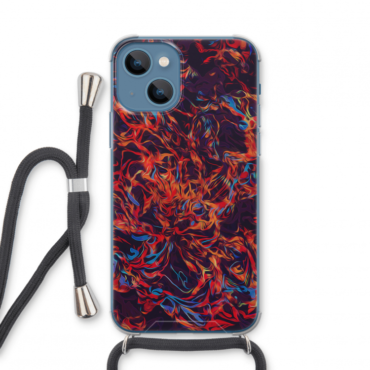 Lucifer: iPhone 13 mini Transparant Hoesje met koord