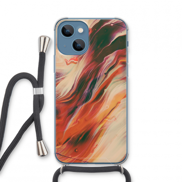 Forgotten Lands: iPhone 13 mini Transparant Hoesje met koord