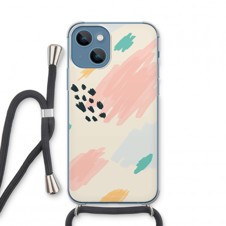 Sunday Chillings: iPhone 13 mini Transparant Hoesje met koord