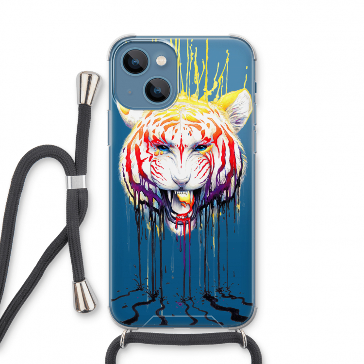 Fading: iPhone 13 mini Transparant Hoesje met koord