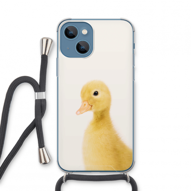 Duke: iPhone 13 mini Transparant Hoesje met koord
