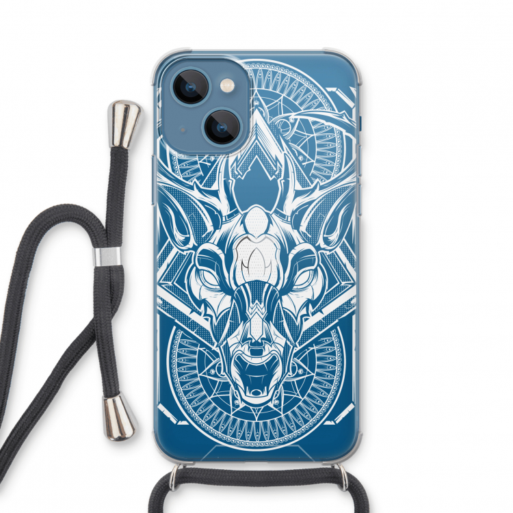 Oh Deer: iPhone 13 mini Transparant Hoesje met koord