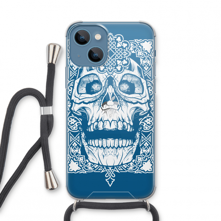 Seek & Destroy: iPhone 13 mini Transparant Hoesje met koord